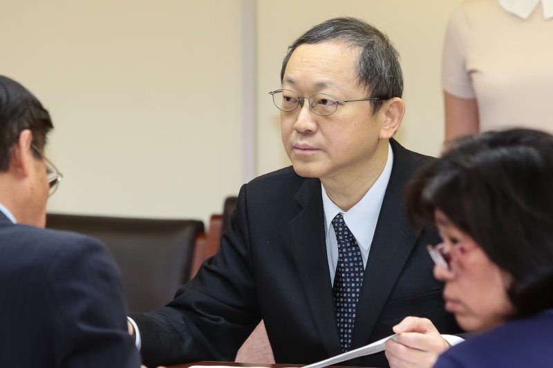 衛福部次長許銘能至衛環委員會備詢。(顏麟宇攝) 衛福部次長許銘能至衛環委員會備詢。(顏麟宇攝)