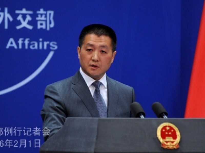 中國外交部發言人陸慷(取自網路) 中國外交部發言人陸慷(取自網路)