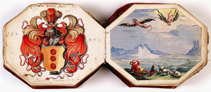 藝術家的加持下,賦予了祝福意義。(圖/Koninklijke Bibliotheek@Flickr) 藝術家的加持下,賦予了祝福意義。(圖/Koninklijke Bibliotheek@Flickr)