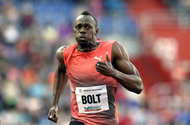 牙買加短跑巨星Usain Bolt。（美聯社）