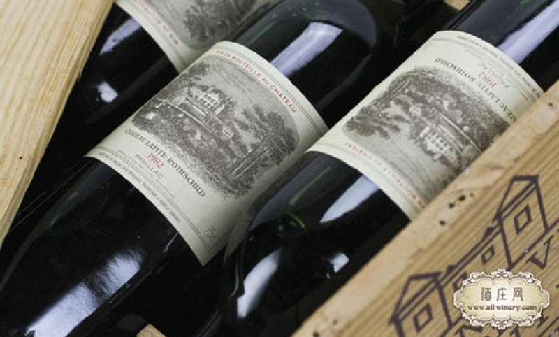 1982年的Lafite( 來源:酒莊網) 1982年的Lafite( 來源:酒莊網)