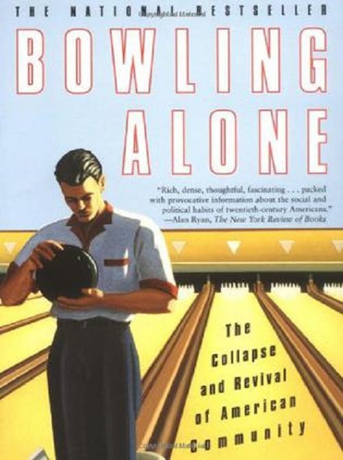 普特南的前一本書《Bowling Alone》。