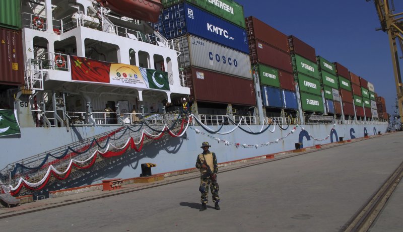 巴基斯坦新貿易港口瓜達爾港(Gwadar )正式開通,成為中國向中東和非洲出口的最新國際貿易通商樞紐。(AP) 巴基斯坦新貿易港口瓜達爾港(Gwadar )正式開通,成為中國向中東和非洲出口的最新國際貿易通商樞紐。(AP)
