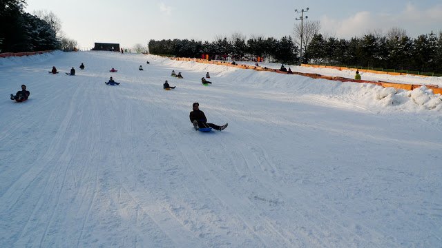 韓國雪撬場(圖/Sherwin Huang@flickr,KKDAY提供) 韓國雪撬場(圖/Sherwin Huang@flickr,KKDAY提供)