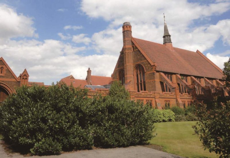 地理位置偏遠的葛頓學院（Girton College）初創立時，是僅給女性就讀的學院。（照片提供／Harry Hsu）