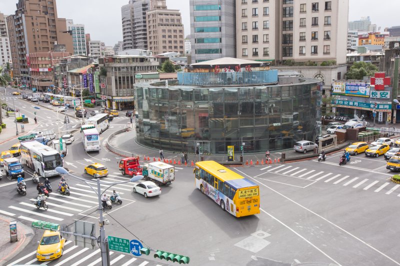 20161124-台北建成圓環24日即將進行拆除工程,正式走入歷史。(顏麟宇攝) 20161124-台北建成圓環24日即將進行拆除工程,正式走入歷史。(顏麟宇攝)