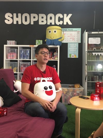 梁永祥暢談過去的工作經驗。(圖/ShopBack提供) 梁永祥暢談過去的工作經驗。(圖/ShopBack提供)