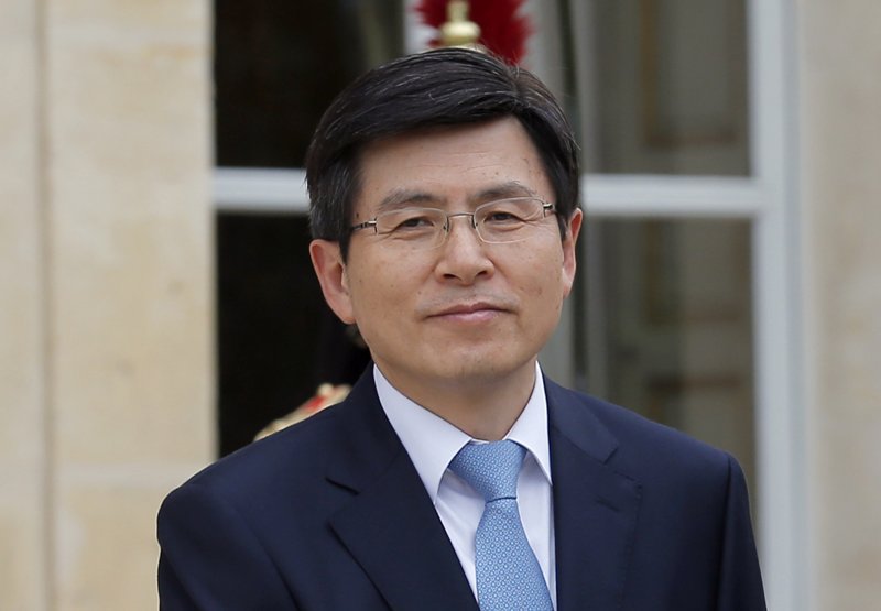 南韓總統朴槿惠遭國會彈劾停職,國務總理黃教安代掌國政(AP) 南韓總統朴槿惠遭國會彈劾停職,國務總理黃教安代掌國政(AP)