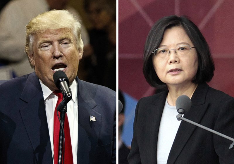 美國總統當選人川普與總統蔡英文通話,引發北京抗議。(美聯社) 美國總統當選人川普與總統蔡英文通話,引發北京抗議。(美聯社)