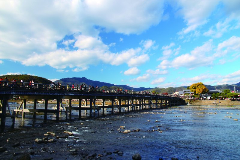 渡月橋（圖／健行文化提供）