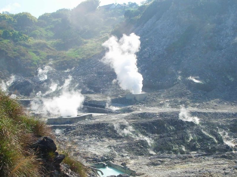 陽明山因有火山的地熱，因此有許多溫泉。（圖/旅遊資訊王，Klook提供）