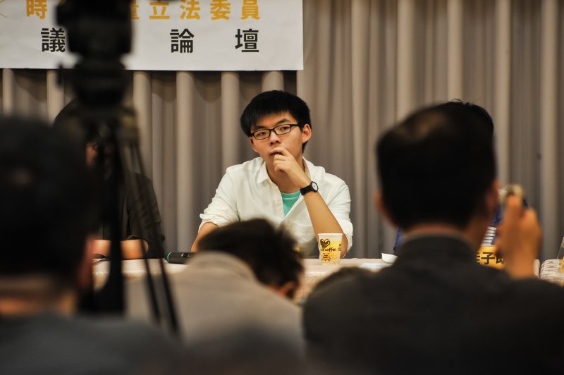 20170107-台港議員論壇,香港眾志祕書長黃之鋒。(甘岱民攝) 20170107-台港議員論壇,香港眾志祕書長黃之鋒。(甘岱民攝)