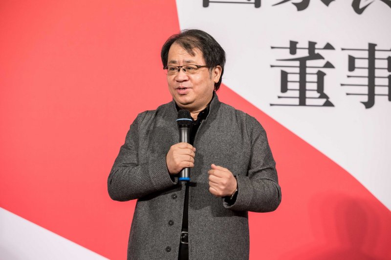 新任董事長朱宗慶致詞。(文化部提供) 新任董事長朱宗慶致詞。(文化部提供)