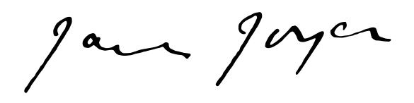 喬伊斯的簽名(Wikipedia/Public Domain) 喬伊斯的簽名(Wikipedia/Public Domain)