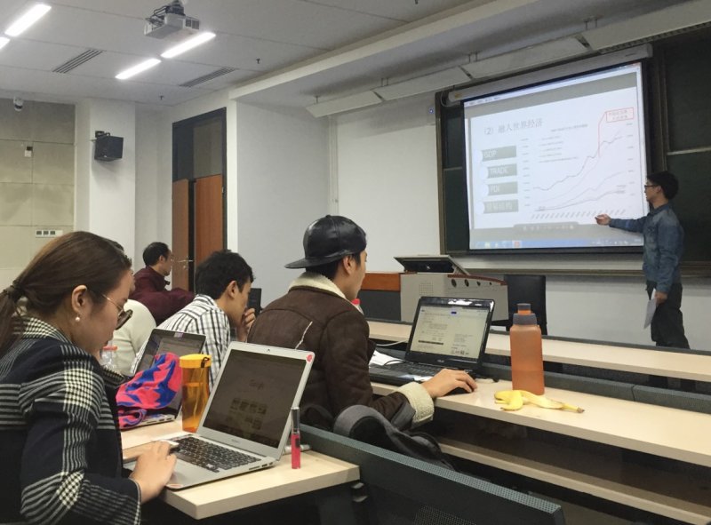 在北大上課的日子,可以觀察到兩岸學生的差異。(圖/陳同學提供) 在北大上課的日子,可以觀察到兩岸學生的差異。(圖/陳同學提供)