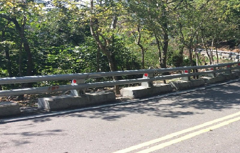 往霧台的山路上,唯我獨步。(寇延丁攝) 往霧台的山路上,唯我獨步。(寇延丁攝)