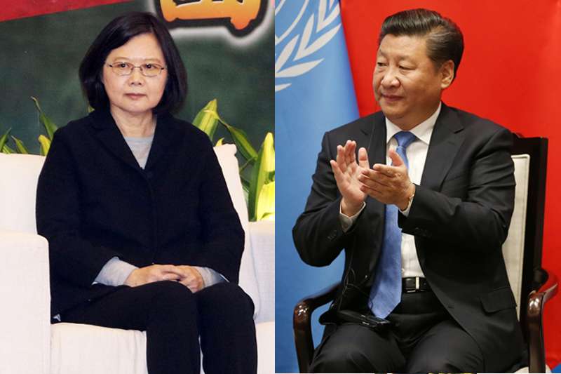 總統蔡英文(左)、中國國家主席習近平的「蔡習會」,兩岸都有人士奔走希望促成。(資料照,蘇仲泓攝、美聯社/影像合成:風傳媒) 總統蔡英文(左)、中國國家主席習近平的「蔡習會」,兩岸都有人士奔走希望促成。(資料照,蘇仲泓攝、美聯社/影像合成:風傳媒)