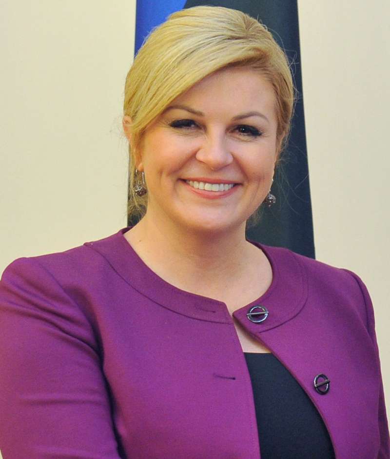 克羅埃西亞總統格拉巴爾─基塔羅維奇（Kolinda Grabar-Kitarović）（Estonian Foreign Ministry@Wikipedia / CC BY 2.0）