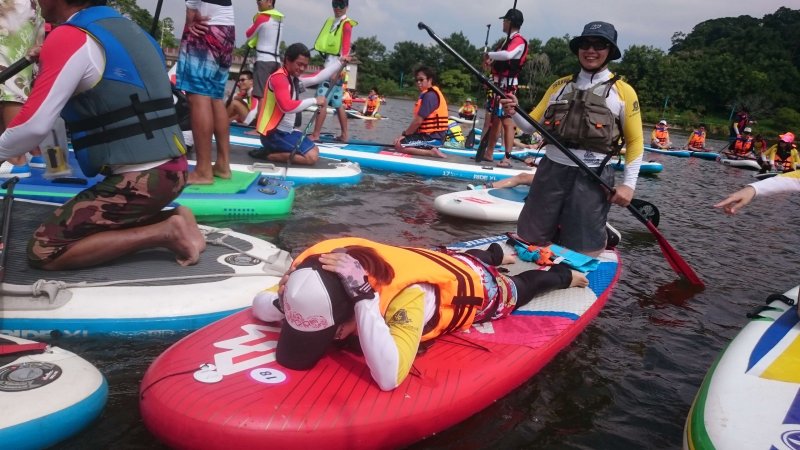 深受民眾歡迎的SUP立式單槳體驗營，今年將在中華大學舉辦。（圖／新竹市政府提供）