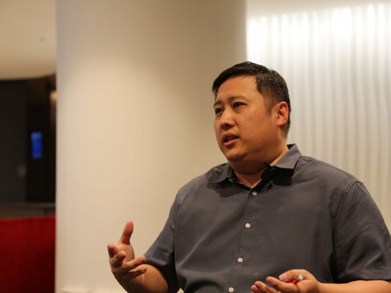 MIT 數位學習辦公室資深計畫經理 Andrew Ngui。(圖/James Huang ,數位時代提供) MIT 數位學習辦公室資深計畫經理 Andrew Ngui。(圖/James Huang ,數位時代提供)
