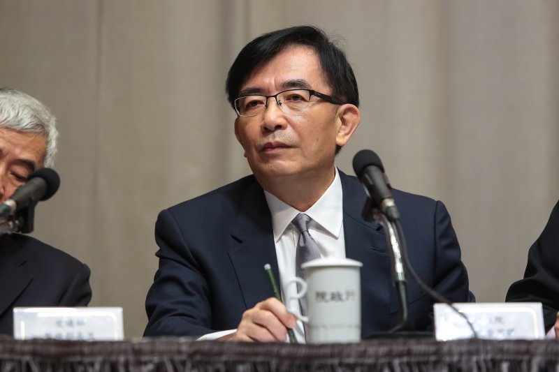 20170427-政務委員吳宏謀27日出席行政院會後記會。(顏麟宇攝) 20170427-政務委員吳宏謀27日出席行政院會後記會。(顏麟宇攝)