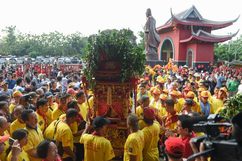 印尼三寶瓏鄭和遺跡(新華社) 印尼三寶瓏鄭和遺跡(新華社)