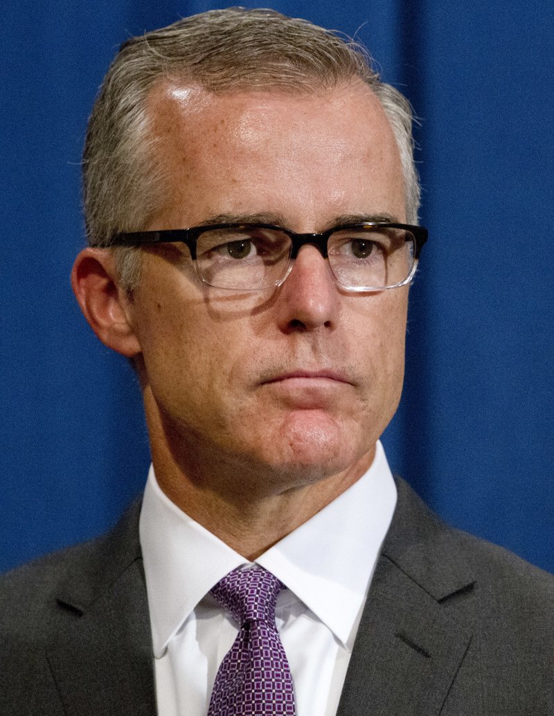 FBI副局長麥凱布(Andrew G. McCabe)。(美聯社) FBI副局長麥凱布(Andrew G. McCabe)。(美聯社)