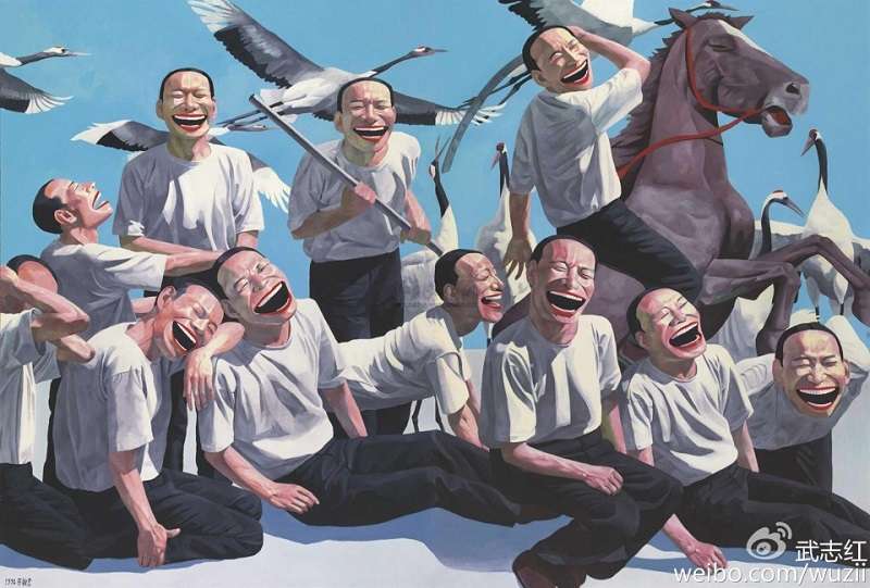武志紅被查禁的《巨嬰國》插畫。(取自武志紅微博) 武志紅被查禁的《巨嬰國》插畫。(取自武志紅微博)