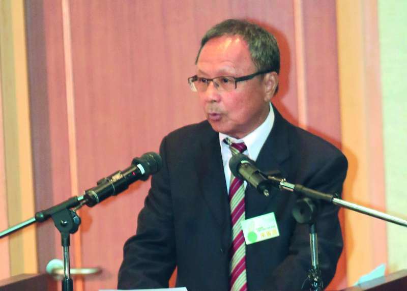 杜正勝以台灣為主體的言論,至今仍為人所津津樂道。(柯承惠攝) 杜正勝以台灣為主體的言論,至今仍為人所津津樂道。(柯承惠攝)