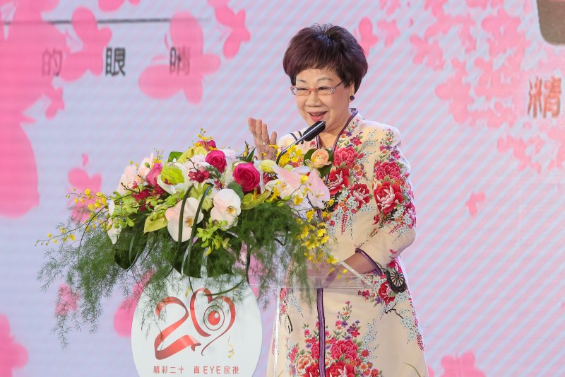 20170616-前副總統呂秀蓮16日出席「民視20周年系列活動」。(顏麟宇攝) 20170616-前副總統呂秀蓮16日出席「民視20周年系列活動」。(顏麟宇攝)
