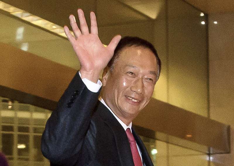 鴻海精密董事長、富士康科技集團總裁郭台銘(AP) 鴻海精密董事長、富士康科技集團總裁郭台銘(AP)