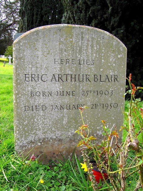 喬治.歐威爾之墓(Brian Robert Marshall@Wikipedia / CC BY-SA 2.0) 喬治.歐威爾之墓(Brian Robert Marshall@Wikipedia / CC BY-SA 2.0)