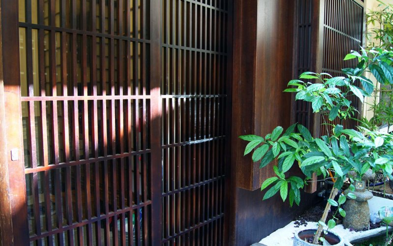 尚未進門,就能感受到濃濃日本味。(圖/小京都 聿晴町官網) 尚未進門,就能感受到濃濃日本味。(圖/小京都 聿晴町官網)