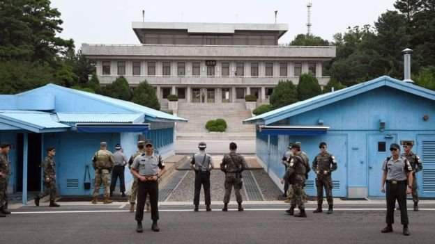 南北韓之間的非軍事區是世界上軍事化最強的地區之一。(BBC中文網) 南北韓之間的非軍事區是世界上軍事化最強的地區之一。(BBC中文網)
