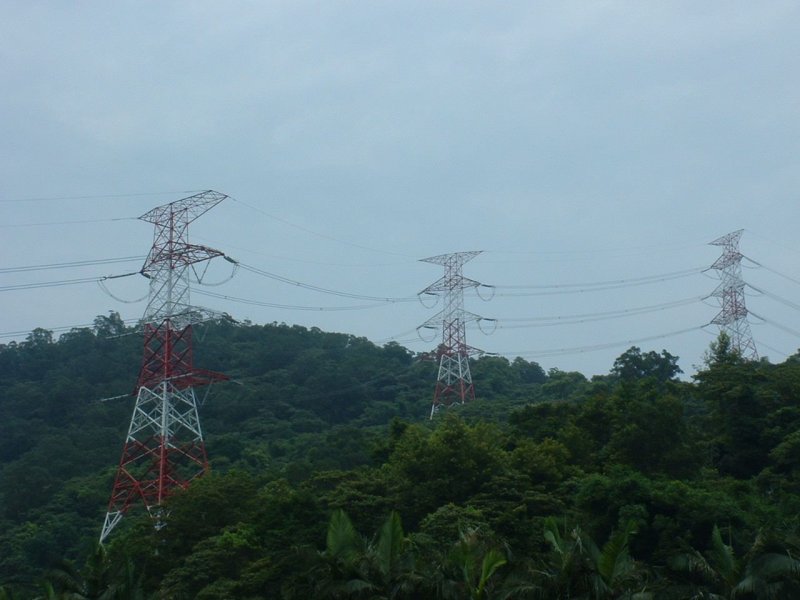 花蓮和平電廠,345kV超高壓輸電線(和平電廠) 花蓮和平電廠,345kV超高壓輸電線(和平電廠)
