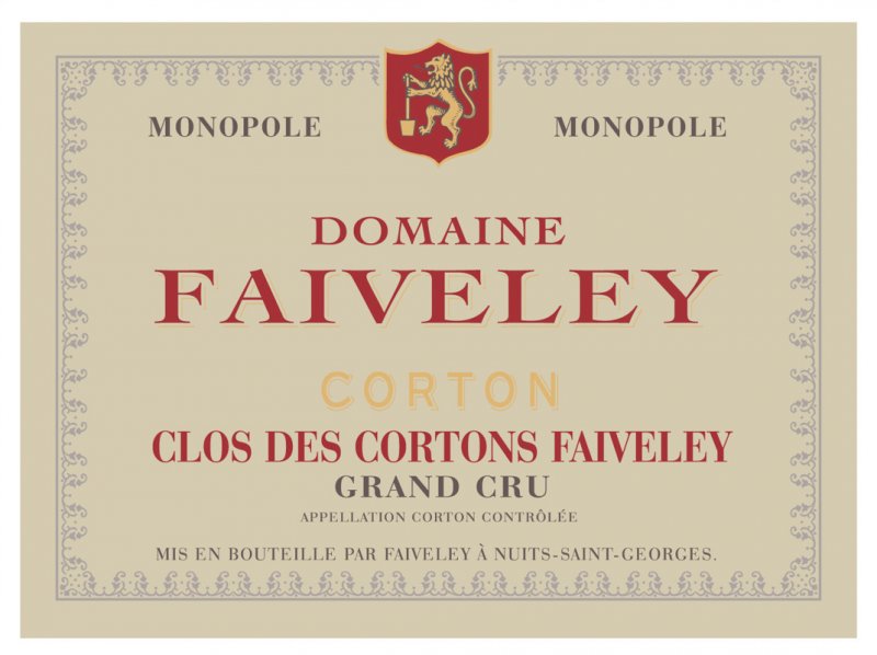 菲富萊高登之牆 (Clos des Cortons Faiveley) ，不僅是菲富來酒莊的旗艦酒款，也被認為是最能展現菲富萊嚴謹的釀酒態度和具長時間陳年潛力的代表作品。.jpg