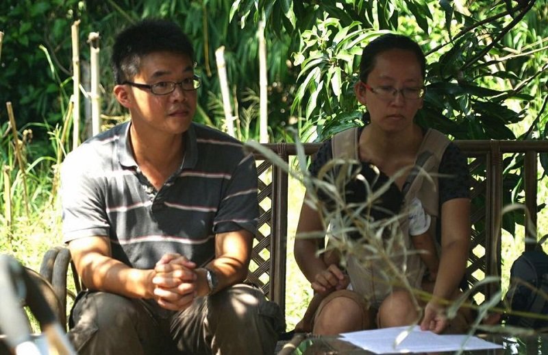 張洧齊夫婦抗拆進入第八十天。(張洧齊提供) 張洧齊夫婦抗拆進入第八十天。(張洧齊提供)