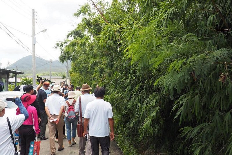 為保護竹塹,多位專家學者社運人士專程前來。(寇延丁提供) 為保護竹塹,多位專家學者社運人士專程前來。(寇延丁提供)