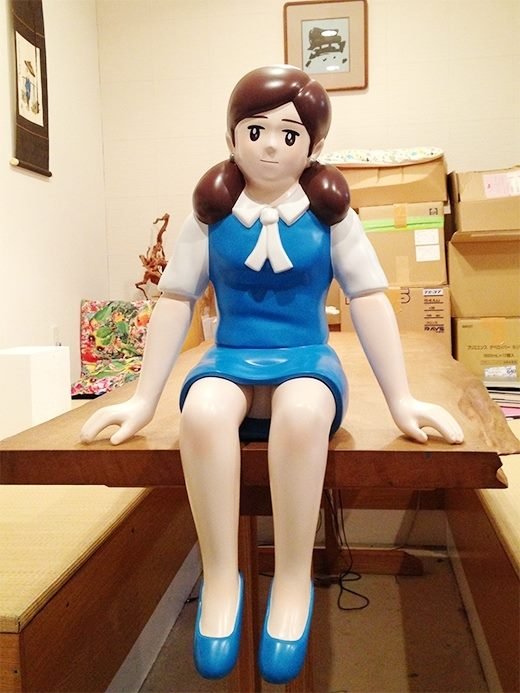 最經典的杯緣子模樣。(圖/杯緣子フチ子@Facebook) 最經典的杯緣子模樣。(圖/杯緣子フチ子@Facebook)