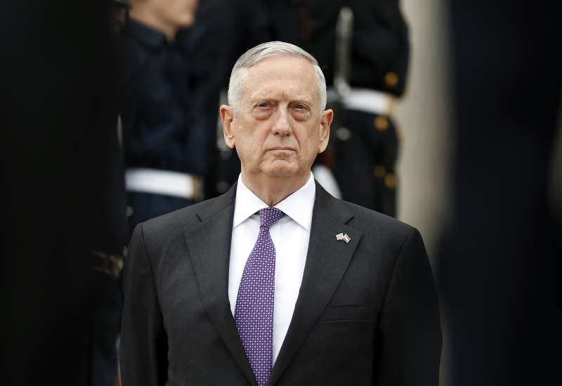 美國國防部長馬提斯下令對阿富汗增兵(AP) 美國國防部長馬提斯下令對阿富汗增兵(AP)