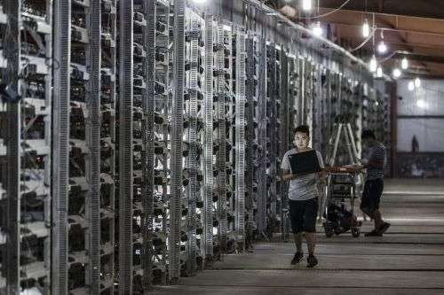達拉特經濟特區比特大陸(Bitmain)廠房。(取自網路) 達拉特經濟特區比特大陸(Bitmain)廠房。(取自網路)