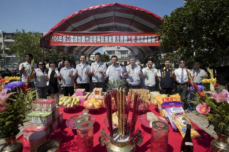 新竹市港南里閒置地預計在11月中完成改造，讓民眾享有更優質公共建設和服務。（圖／新竹市政府提供）