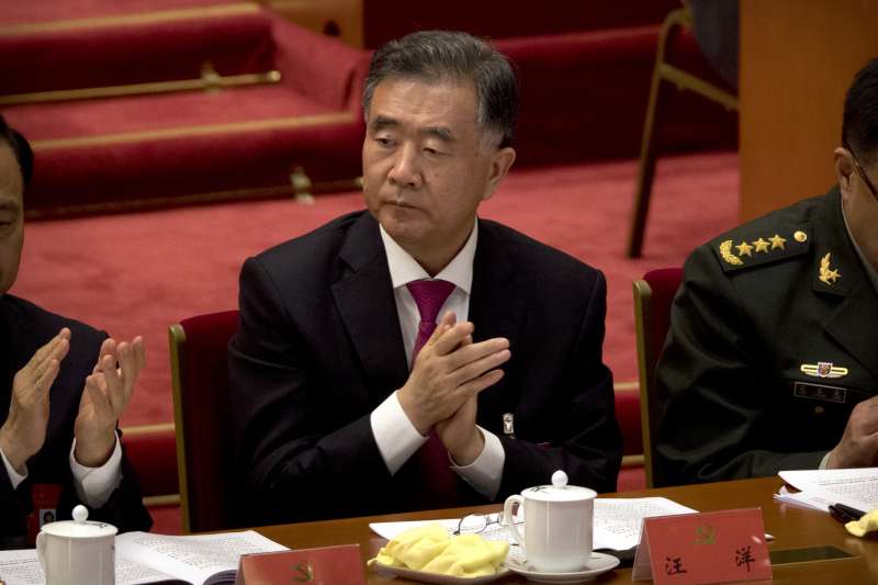 2017年10月18日,中共十九大在北京召開,汪洋(AP) 2017年10月18日,中共十九大在北京召開,汪洋(AP)