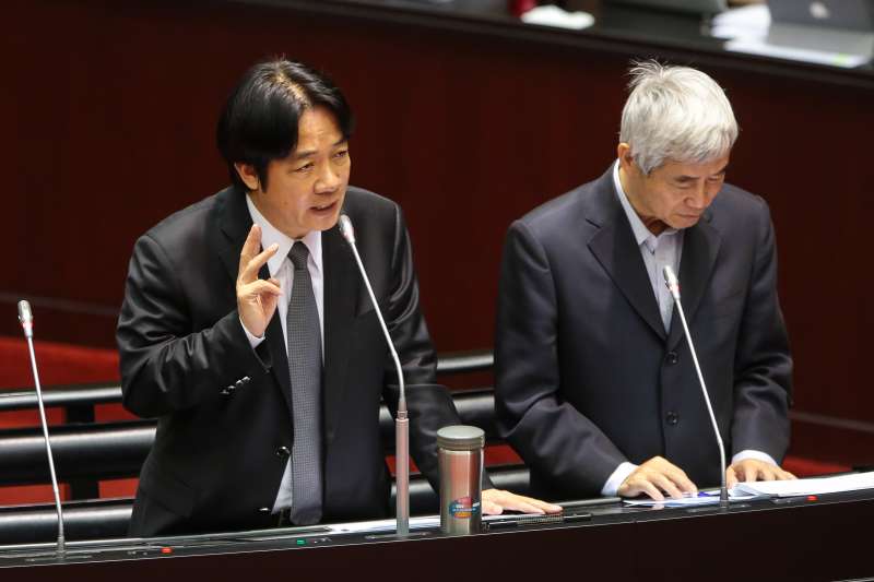 20171027-行政院長賴清德27日於立院備詢。(顏麟宇攝) 20171027-行政院長賴清德27日於立院備詢。(顏麟宇攝)