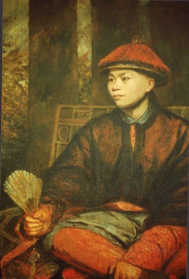 來自廣州的黃亞東,曾向英國介紹中國的植物、瓷器、針灸和詩書文化。(BBC中文網) 來自廣州的黃亞東,曾向英國介紹中國的植物、瓷器、針灸和詩書文化。(BBC中文網)