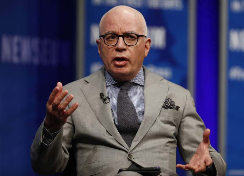《烈焰與怒火:川普的白宮內幕》(Fire and Fury: Inside the Trump White House)一書作者沃爾夫(Michael Wolff)(AP) 《烈焰與怒火:川普的白宮內幕》(Fire and Fury: Inside the Trump White House)一書作者沃爾夫(Michael Wolff)(AP)