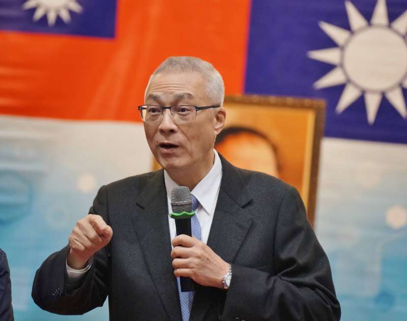 20180203-國民黨黨主席吳敦義,出席新竹市黨部小組長授證典禮。(盧逸峰攝) 20180203-國民黨黨主席吳敦義,出席新竹市黨部小組長授證典禮。(盧逸峰攝)