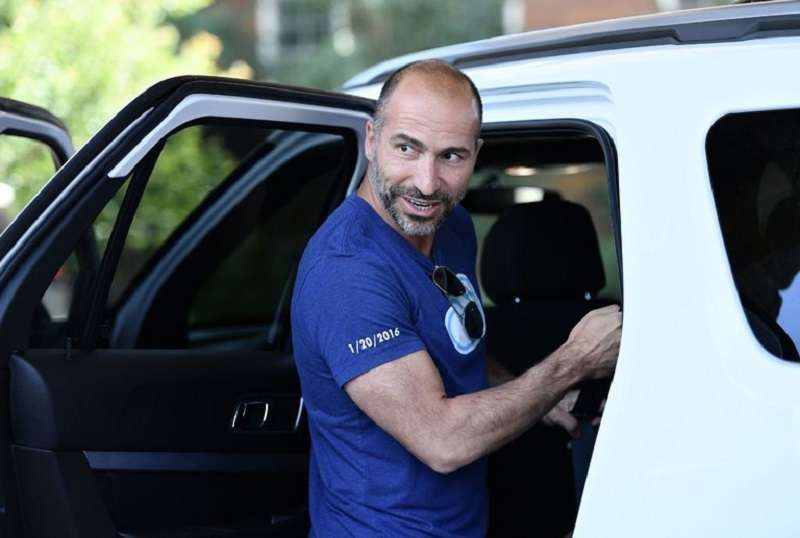 Uber新任執行長Dara Khosrowshahi,成功化解一場官司。(AP) Uber新任執行長Dara Khosrowshahi,成功化解一場官司。(AP)