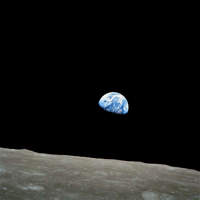 2018-02-28-地球上升Earth Rise。地球。月球。太空。宇宙。(NASA,Public Domain) 2018-02-28-地球上升Earth Rise。地球。月球。太空。宇宙。(NASA,Public Domain)