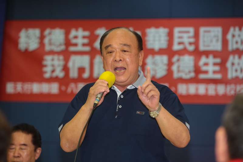 20180301-八百壯士副指揮官吳斯懷1日出席「誓死維護中華民國憲法之完整,以及軍人之尊嚴!」記者會。(顏麟宇攝) 20180301-八百壯士副指揮官吳斯懷1日出席「誓死維護中華民國憲法之完整,以及軍人之尊嚴!」記者會。(顏麟宇攝)